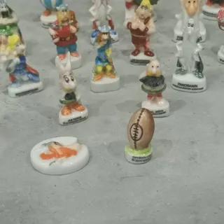 Collezione statuine Asterix e Obelix in porcellana