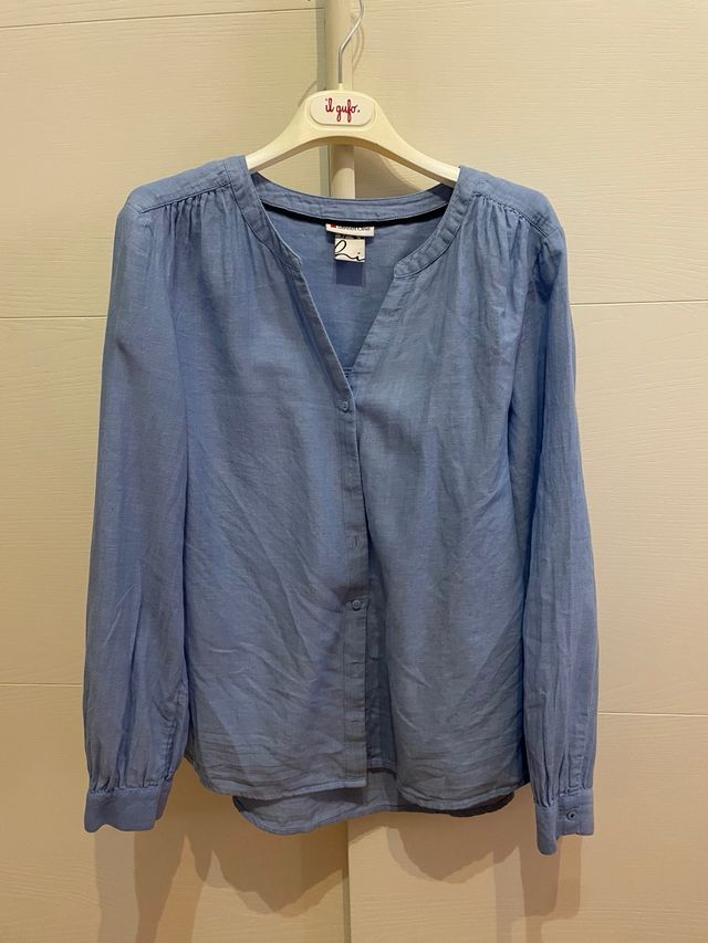 Camicia azzurra mezza stagione