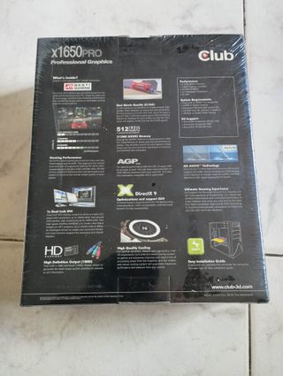 Tarjeta Gráfica Club 3D X1650 PRO AGP