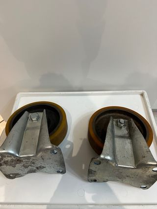 Ruote per carrello - 2 pezzi