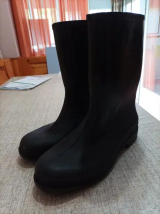 Botas de agua negras talla 45