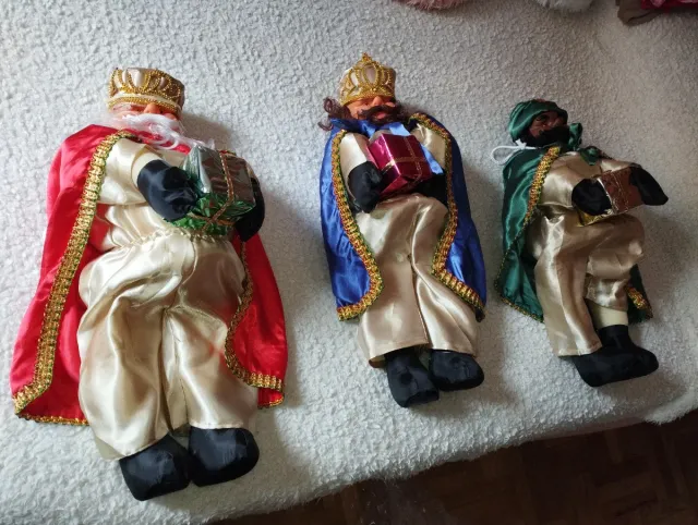 3 Reyes Magos Adorno Navidad