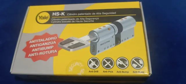 Bombín Yale HS-K Alta Seguridad 30x50