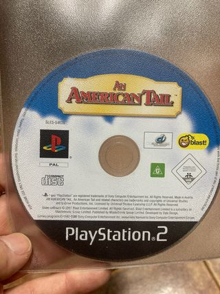 An American Tail PS2 Videojuego