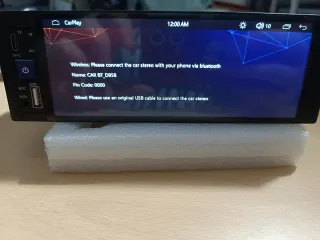 Radio Pantalla 7 1DIN CarPlay Android