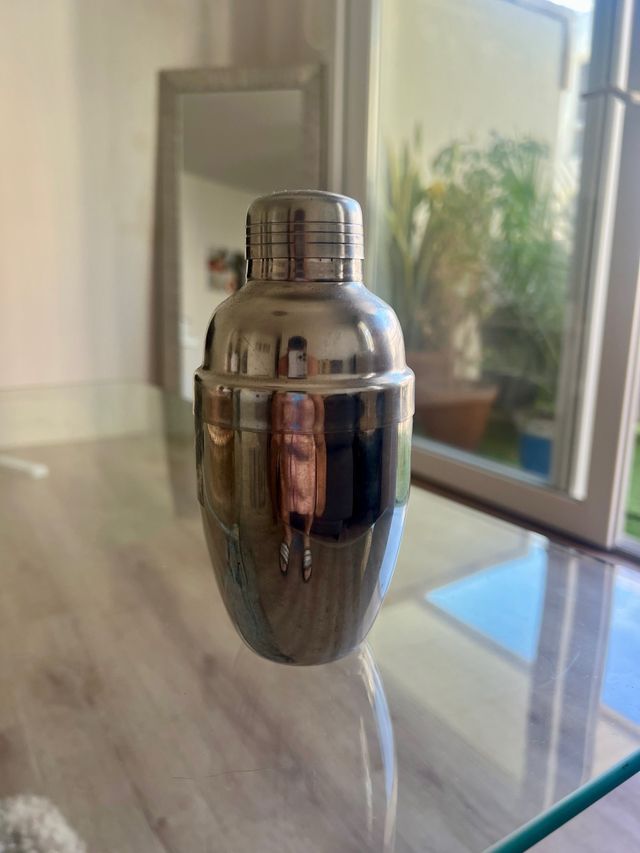 Coctelera de metal 15 cm