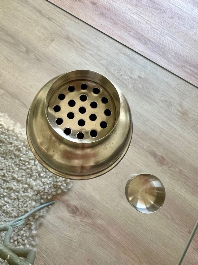 Coctelera de metal 15 cm