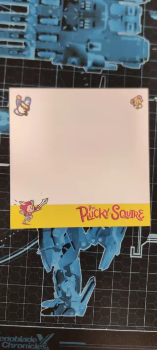The Plucky Squire Post-it