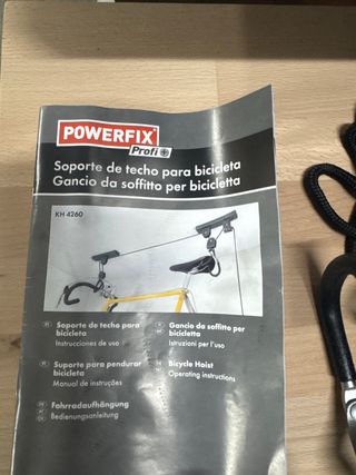 Soporte Techo Bicicleta Powerfix Profi