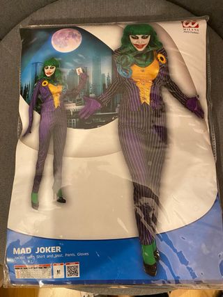 Disfraz Mad Joker Talla M Milano Party Fashion