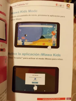 Tablet para Niños Y 7 Android