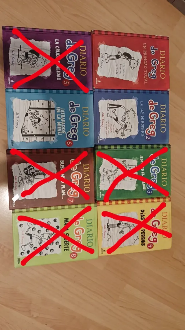 Libros el diario de Greg