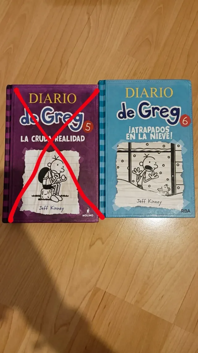 Libros el diario de Greg