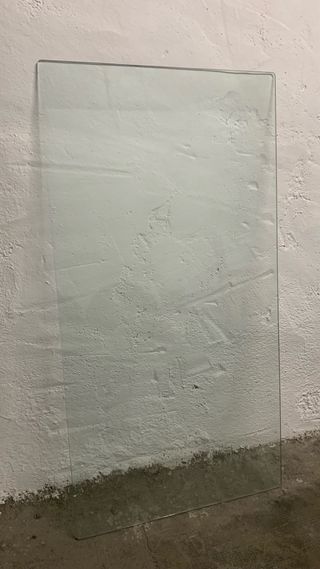 Cristal templado para mesa o estantería