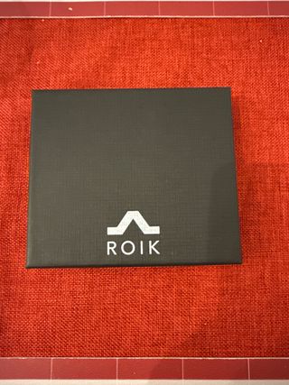 Portafoglio Roik uomo grigio/rosso