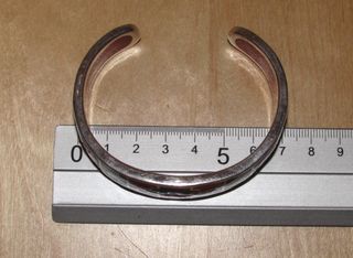 Pulsera brazalete plata 925 y esmalte puzzle puzle