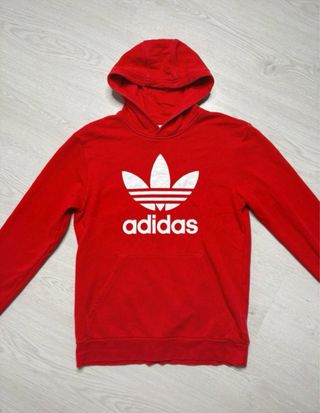 Sudadera Adidas Roja Talla S