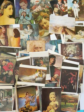 150 Postales Obras de Arte