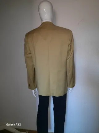 Blazer Caramelo Hombre de lana.
