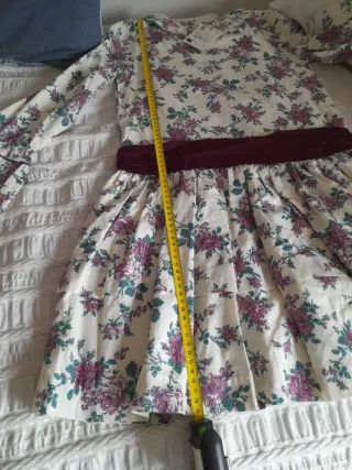 Vestido niña floral manga larga
Talla 12/13 años