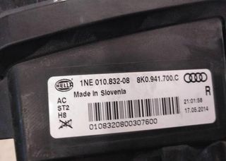 Audi 109741 faro antiniebla derecho 8k0941700c a4