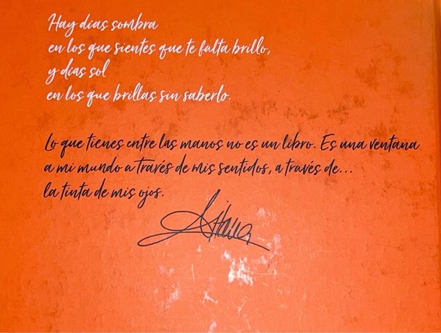 La tinta de mis ojos