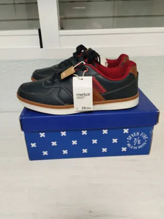 Scarpe sportive Merkal Blu/Rosso Taglia 36