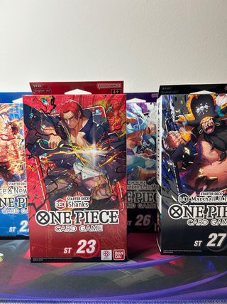One Piece Card Game Starter Deck 22-23-26-27