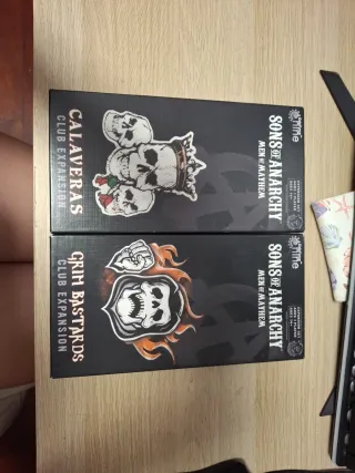 Sons of Anarchy Expansiones Calaveras y Grim Basta