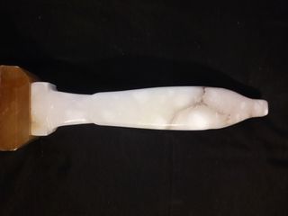 Virgen María Esculpida en Mármol Blanco