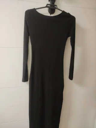 Vestido largo negro SHEIN