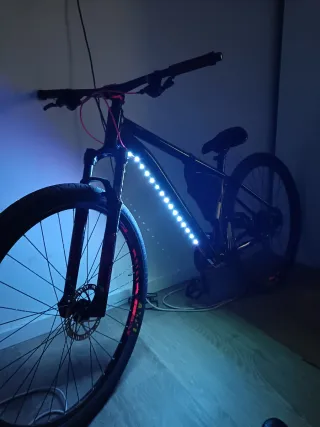 Bicicleta Stunt/Montaña Ghost Negra