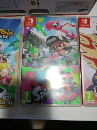 Nintendo Switch Azul/Rojo + 4 Juegos