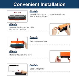 NUEVO! CON CHIP Pack 4 Cartuchos Tóner 216A