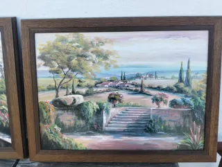 Juego de 2 cuadros decorativos