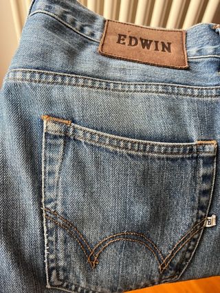Jeans Edwin Uomo Blu