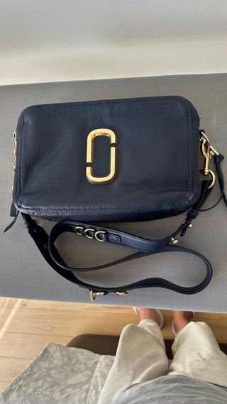 Bolso Marc Jacobs Azul y Dorado
