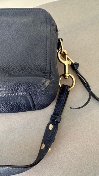 Bolso Marc Jacobs Azul y Dorado