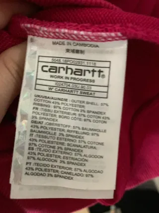 Jersey Carhartt WIP Fucsia Talla XS