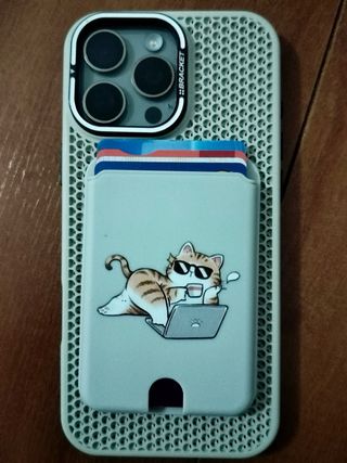 Cristal Templado iPhone 16/17 Pro Max + Cartera