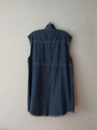 Vestido vaquero sin mangas