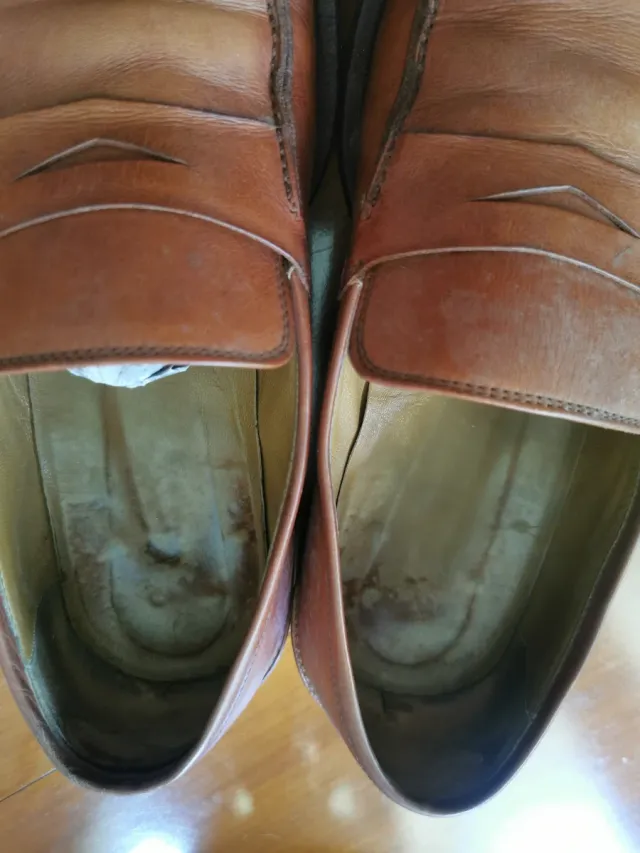 Zapatos de vestir marrones para caballero