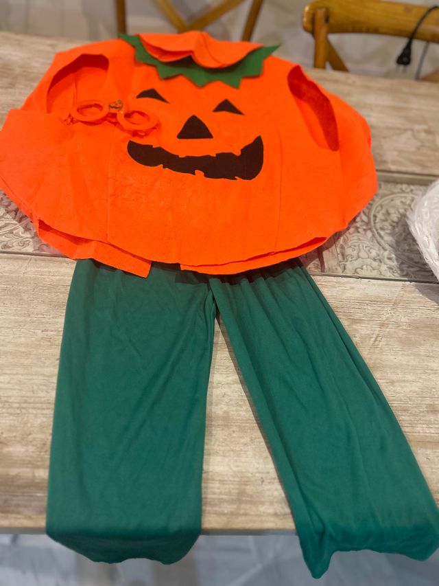 Disfraz Calabaza Halloween talla única