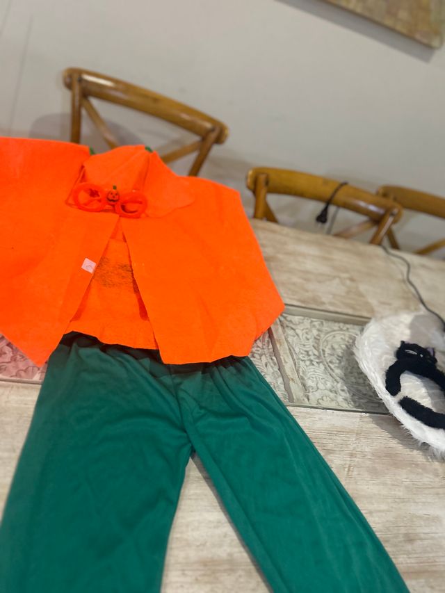 Disfraz Calabaza Halloween talla única