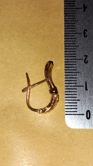 Pendientes vintage oro 18k