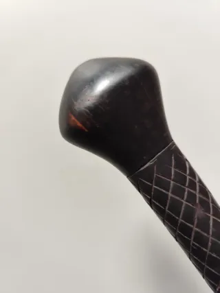 Mazza africana Zulu in ebano