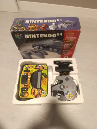 Console Nintendo 64 grigia