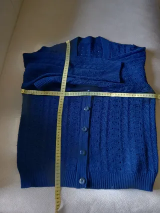 Chaqueta vintage azul