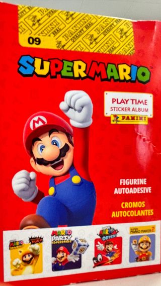  Super Mario Panini cromos