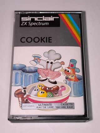 Juego Sinclair ZX Spectrum COOKIE Cassette